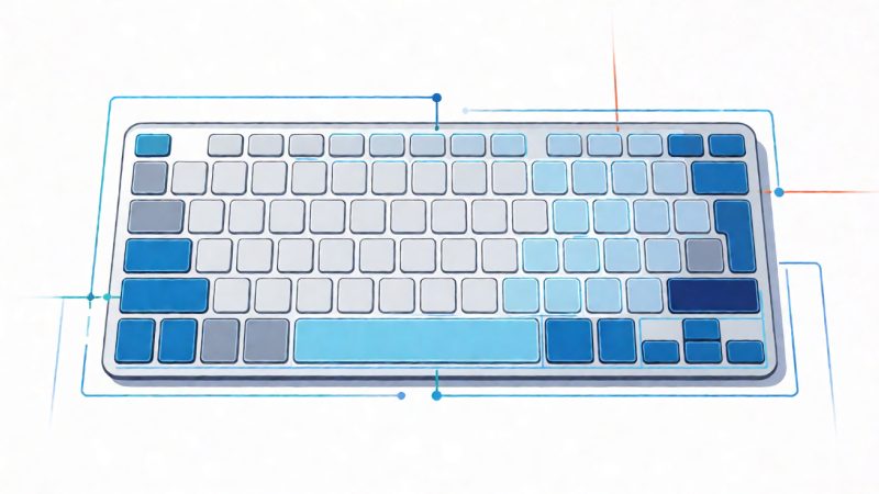 键盘检测 示意图